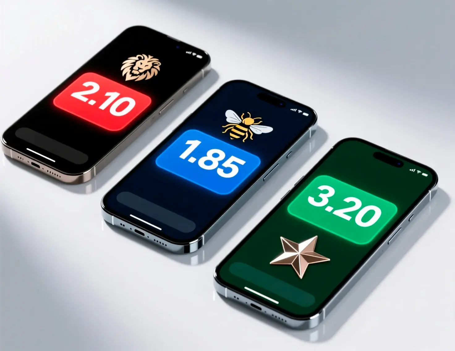 Mobile betting apps for Bundesliga showing live odds, match statistics, and betting interfaces on smartphones